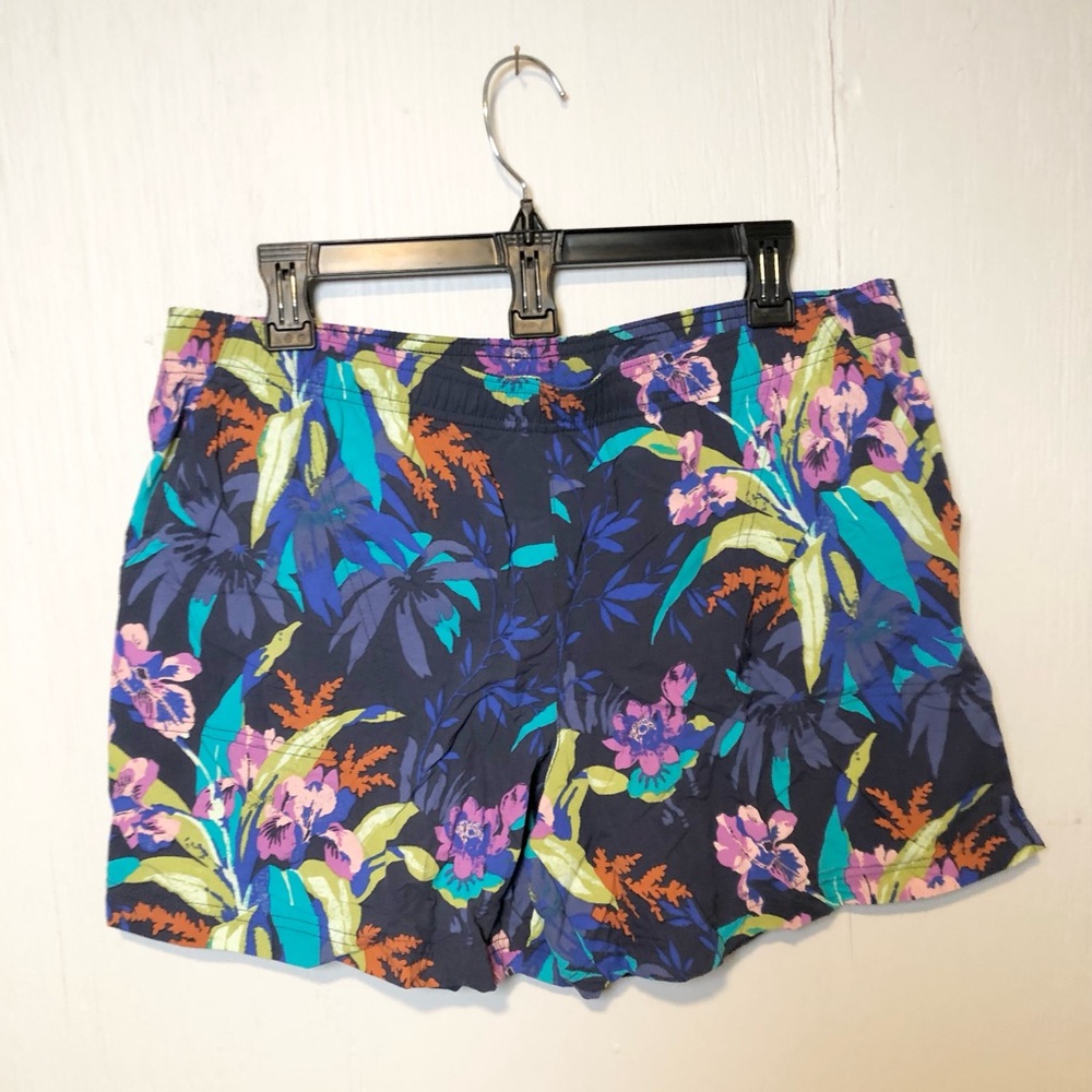Floral Tropical Print Women's Swim Shorts, Outdoor Shorts